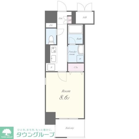 リ ブラン東別院の物件間取画像